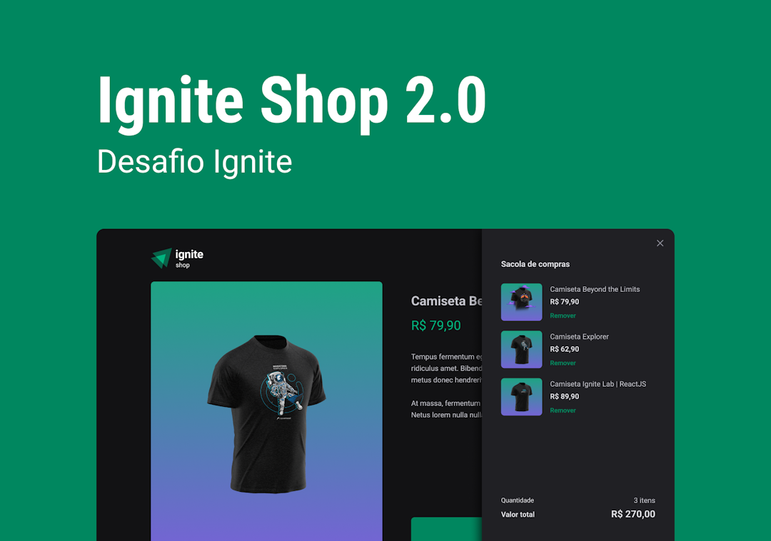 Thumbnail do projeto Ignite Shop