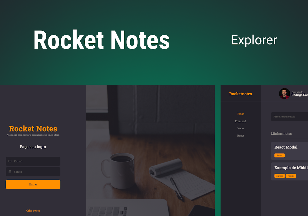 Thumbnail do projeto Rocket Notes